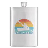 Flasque Lac Flathead Montana Kayak (devant)