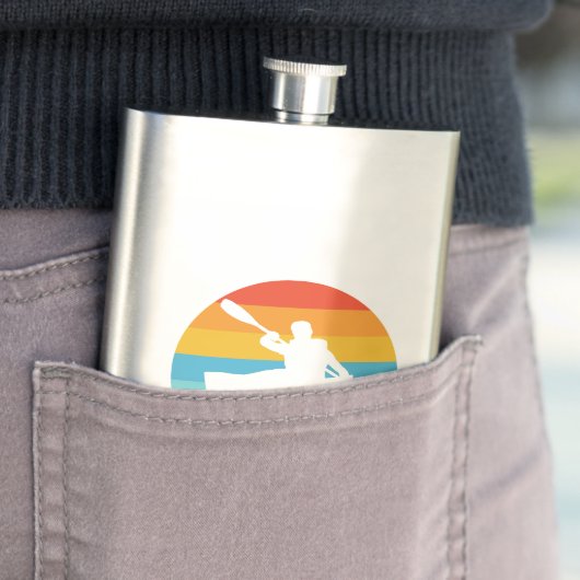 Flasque Lac Flathead Montana Kayak (En situation)