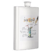 Flasque Lagon Bleu (Droite)