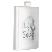 Flasque Laisser la neige glacée hiver (Droite)