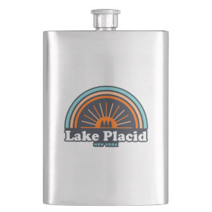 Flasque Lake Placid New York Arc-en-ciel