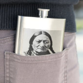 Flasque Lakota Chef Abandon : assis Bull Fort Buford (En situation)