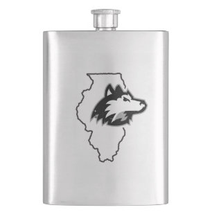 Flasque L'Amour de l'État de NIU Huskies