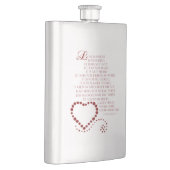 Flasque L'amour est l'amour patient est gentil 1 Corinthie (Droite)