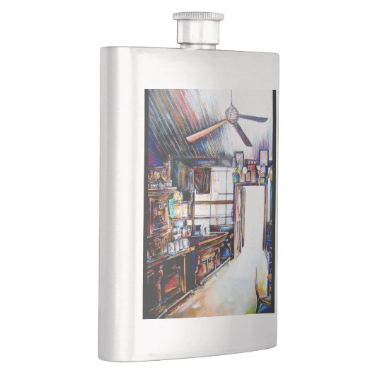 Flasque L'amour n'est pas un mur, c'est un pont (Droite)