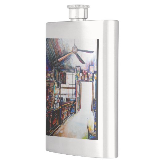 Flasque L'amour n'est pas un mur, c'est un pont (Gauche)