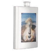 Flasque Lancement de la fusée Apollo Saturn V vers la Lune (Droite)