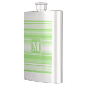 Flasque Landes vertes de chaux monogrammes (Gauche)