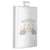 Flasque lapin de Pâques vintage moderne (Droite)