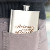 Flasque L'Arizona Est Plutôt Cool (En situation)