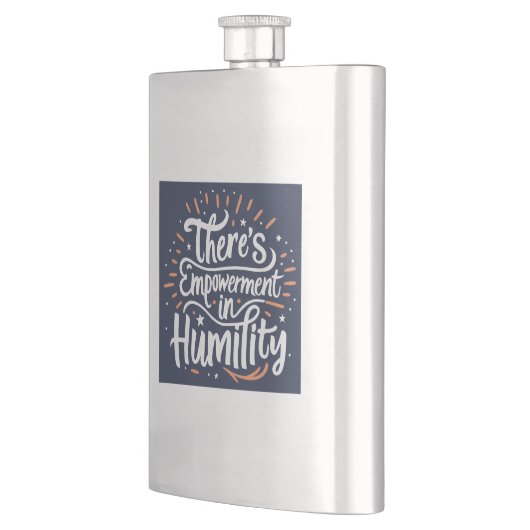 Flasque L'autonomisation dans l'humilité (Gauche)