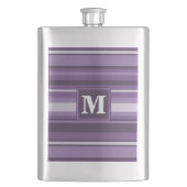 Flasque Lavande monogramme (devant)