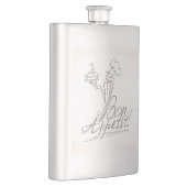 Flasque Le Bon Chef dit Bon Appetit ! (Droite)