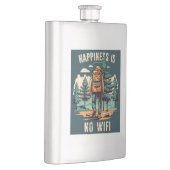 Flasque Le Bonheur N'Est Pas Un Backpacking Wifi (Droite)