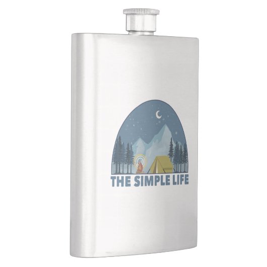 Flasque Le Camping Simple Life (Droite)