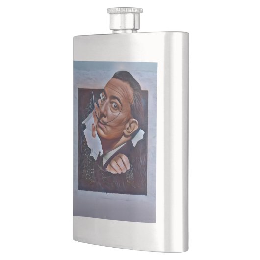 Flasque Le Carré noir de Dali (Gauche)