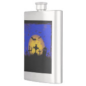 Flasque Le cimetière d'Halloween (Gauche)