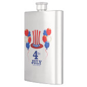 Flasque Le classique de la fête de l'indépendance du 4 jui (Gauche)