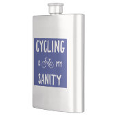 Flasque Le cyclisme est ma santé (Gauche)