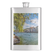 Flasque Le fleuve Limmat, Zurich (devant)