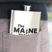 Flasque Le Kayak Est La Chose Du Maine (En situation)