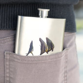 Flasque Le mignon poisson à nageoires longues (En situation)