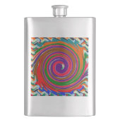 Flasque Le modèle de do-it-yourself AJOUTENT des choix (devant)