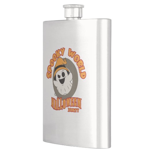 Flasque Le monde Éffrayant d'Halloween | Classique (Gauche)