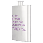 Flasque Le mot tendu de SlipperyJoe passé le violet futur  (Gauche)