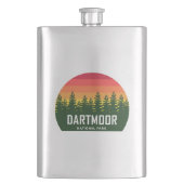 Flasque Le Parc national de Dartmoor (devant)