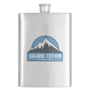 Flasque Le Parc national de Grand Teton