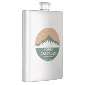 Flasque Le Parc national de North Cascades (Droite)