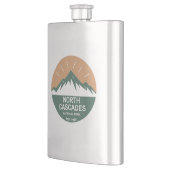 Flasque Le Parc national de North Cascades (Gauche)