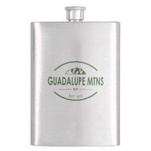 Flasque Le Parc national des Monts Guadalupe