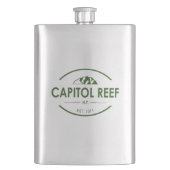 Flasque Le Parc national du Capitol Reef (devant)