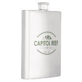 Flasque Le Parc national du Capitol Reef (Droite)