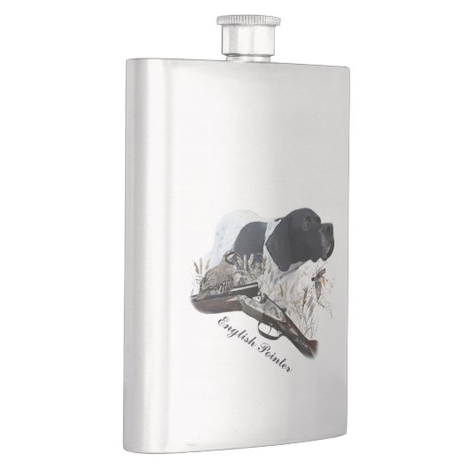 Flasque Le pointeur anglais (Droite)