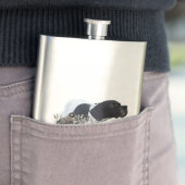 Flasque Le pointeur anglais (En situation)