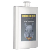 Flasque Le silence des écureuils - une parodie (Droite)