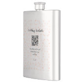 Flasque Le site web mariage scanner code QR pour les détai (Gauche)