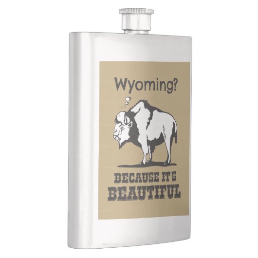 Flasque Le Wyoming ? Parce que c'est beau (Droite)