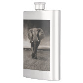 Flasque L'éléphant en fuite (Gauche)