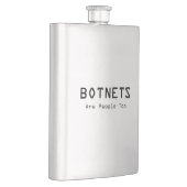 Flasque Les botnets sont aussi des gens (Droite)