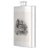 Flasque Les canards sauvages vintages de Mallard ont (Gauche)