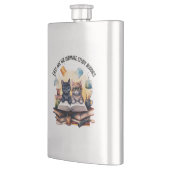 Flasque Les Chats Sont Les Derniers Étudiants (Gauche)