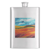 Flasque Les collines rouges jaunes (devant)