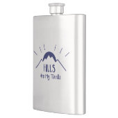 Flasque Les collines sont mes frissons (Gauche)