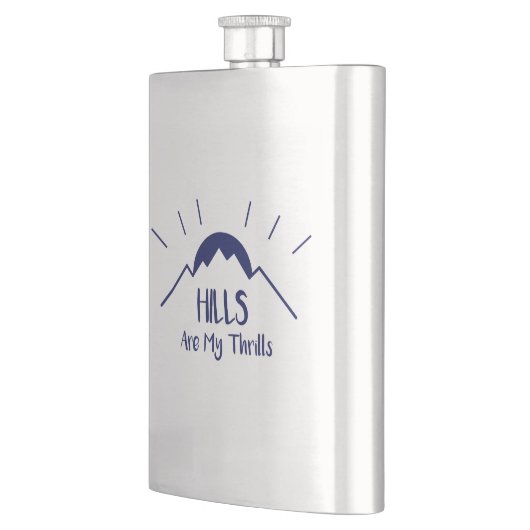 Flasque Les collines sont mes frissons (Gauche)