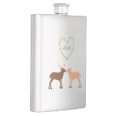 Flasque Les Deux et Daisy Heart Custom (Droite)