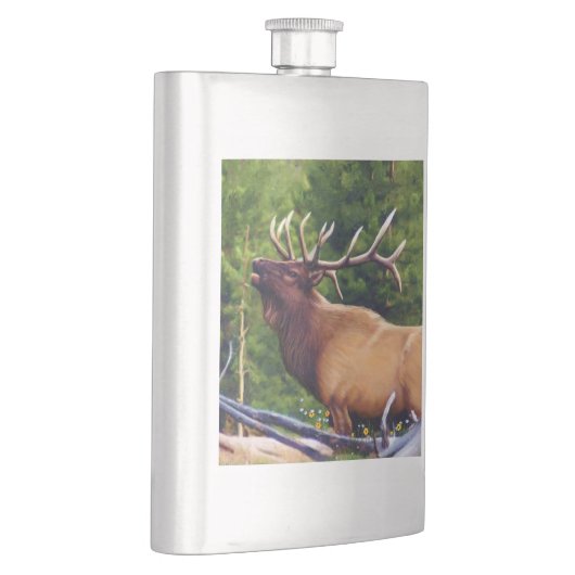 Flasque Les élans Taureau de clairon (Droite)